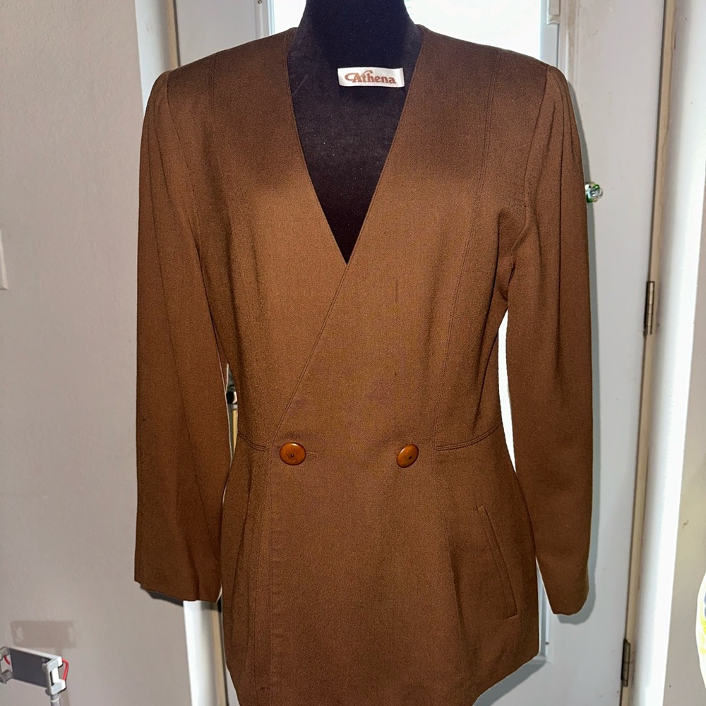 Christian Dior Brown Satin Lined Garment